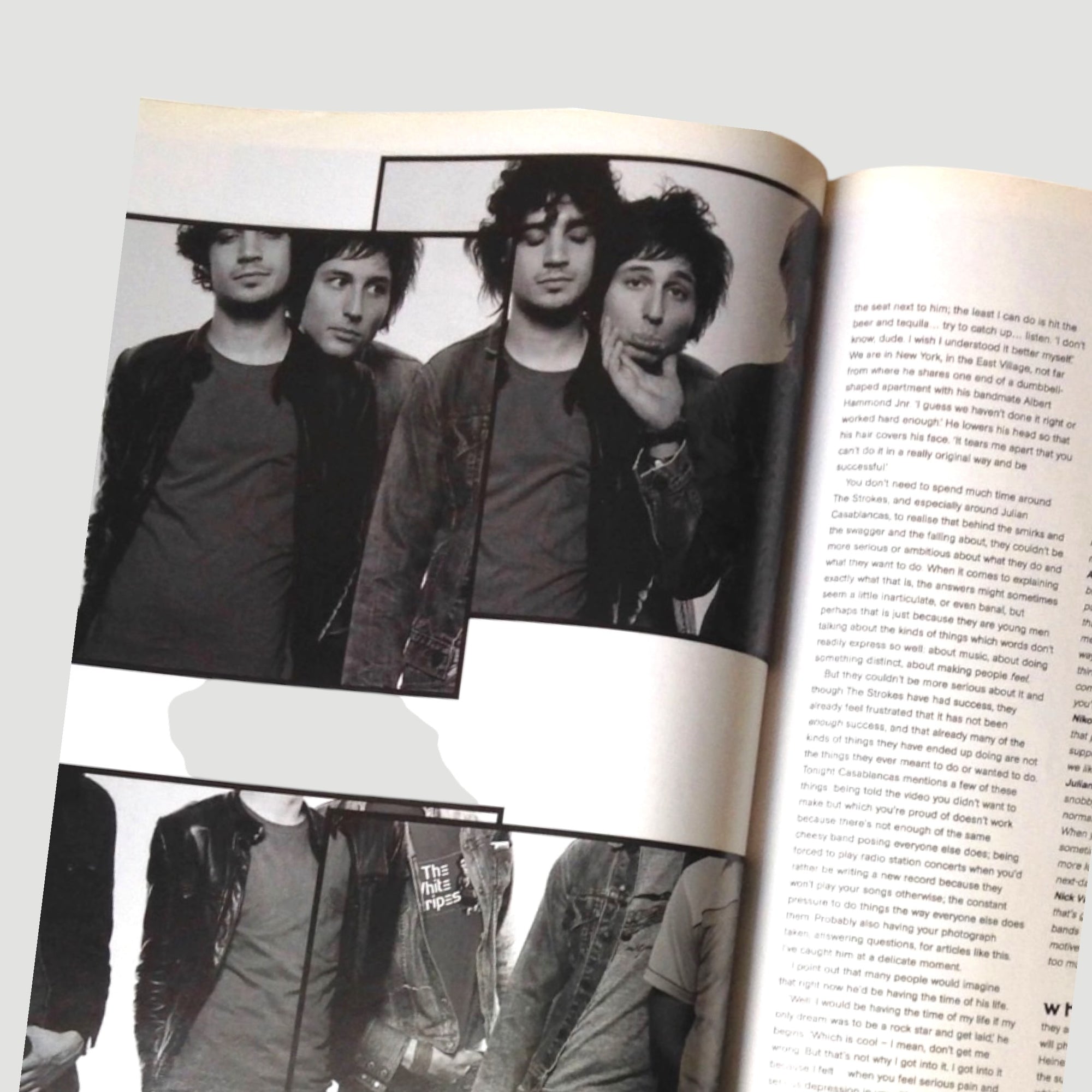 2001 The Face The Strokes Cover Issue