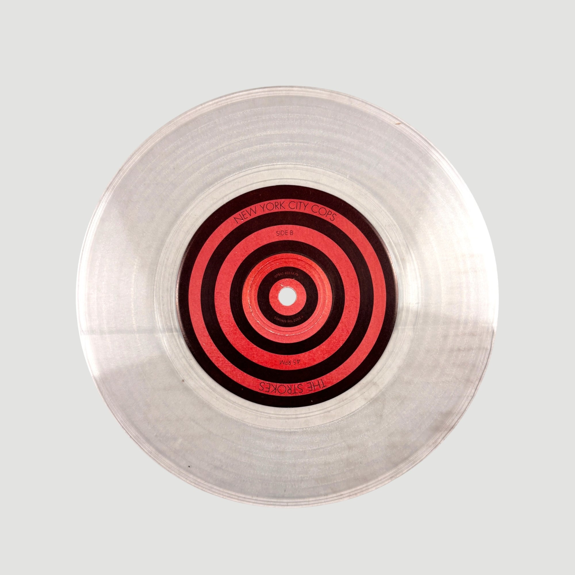 2001 The Strokes Hard to Explain UK 7" Single (Translucent)