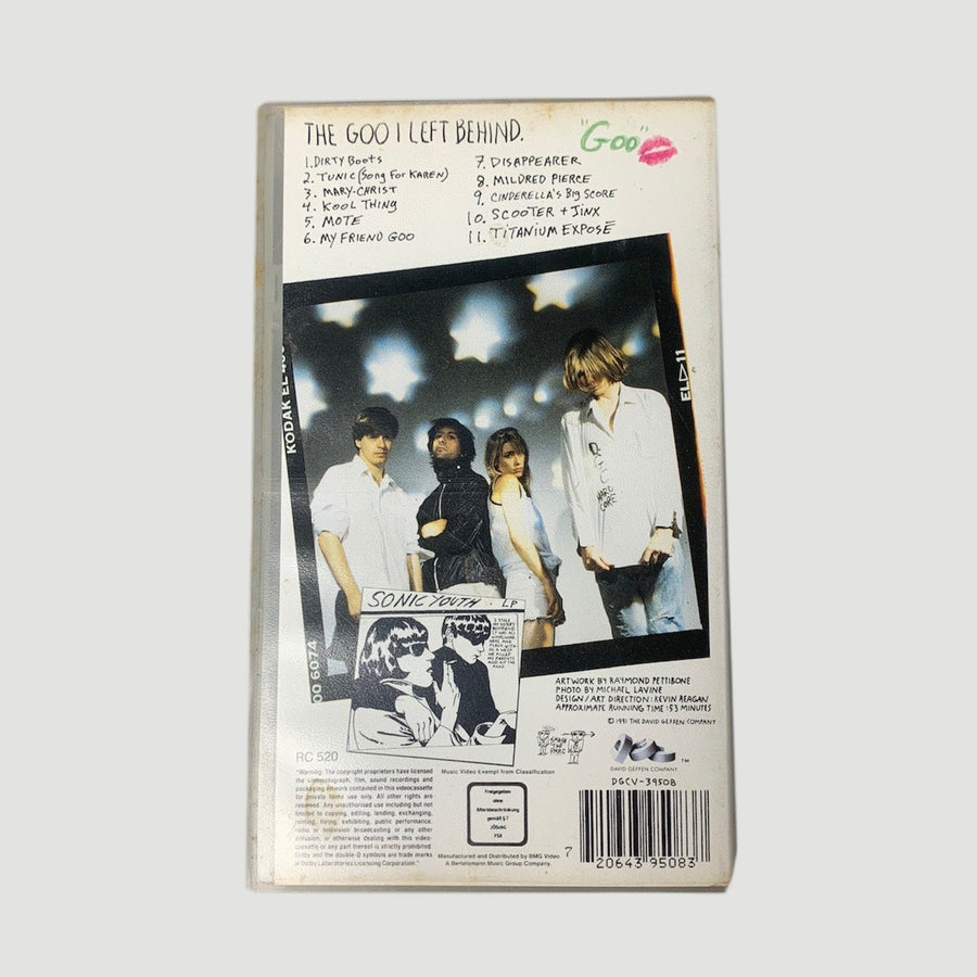 1991 Sonic Youth ‘Goo’ VHS