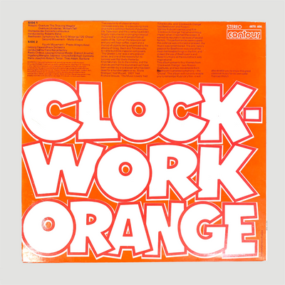 1972 Stanley Kubrick's 'A Clockwork Orange' Soundtrack LP