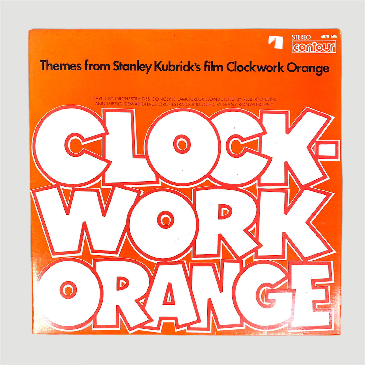 1972 Stanley Kubrick's 'A Clockwork Orange' Soundtrack LP