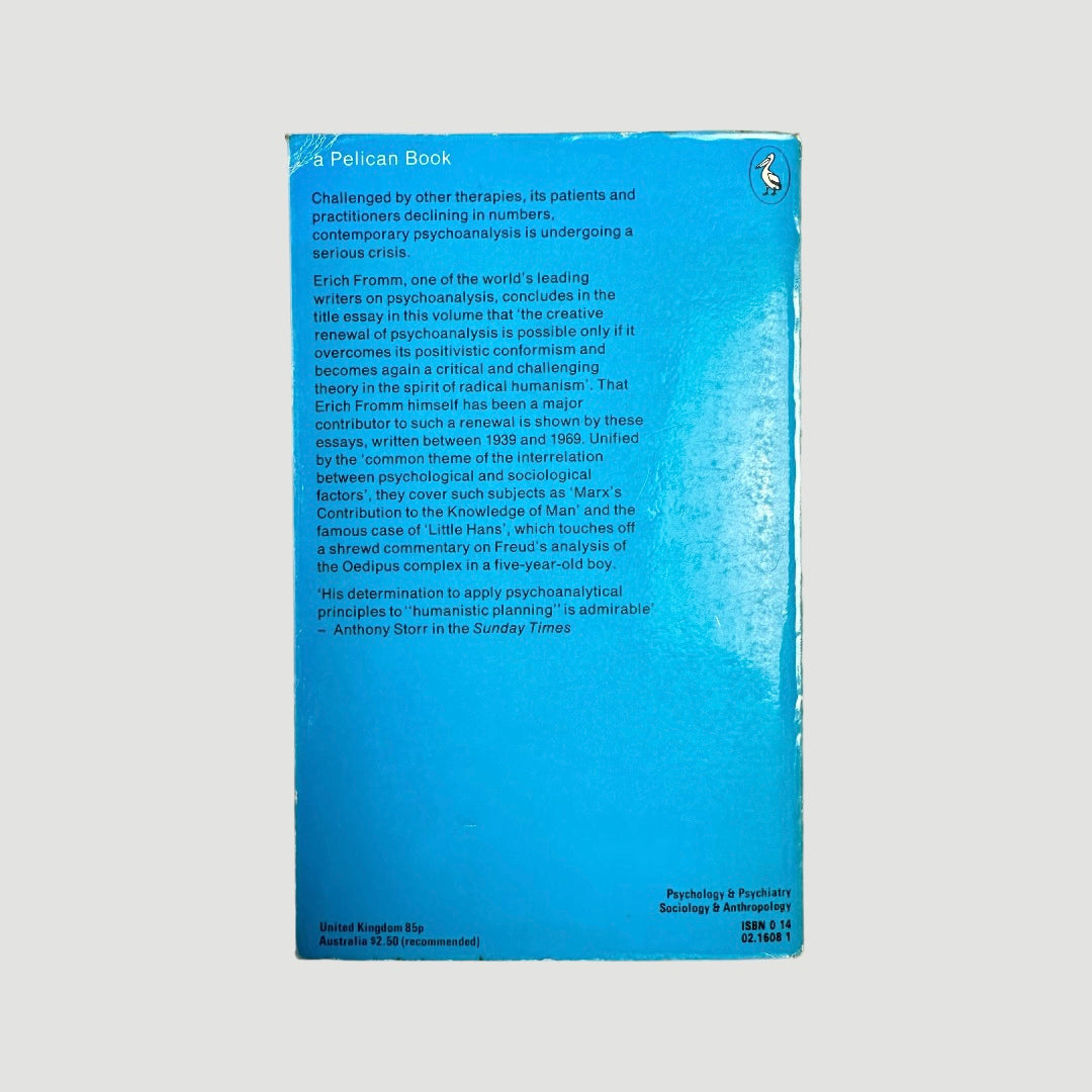 70's The Crisis of Psychoanalysis Pelican