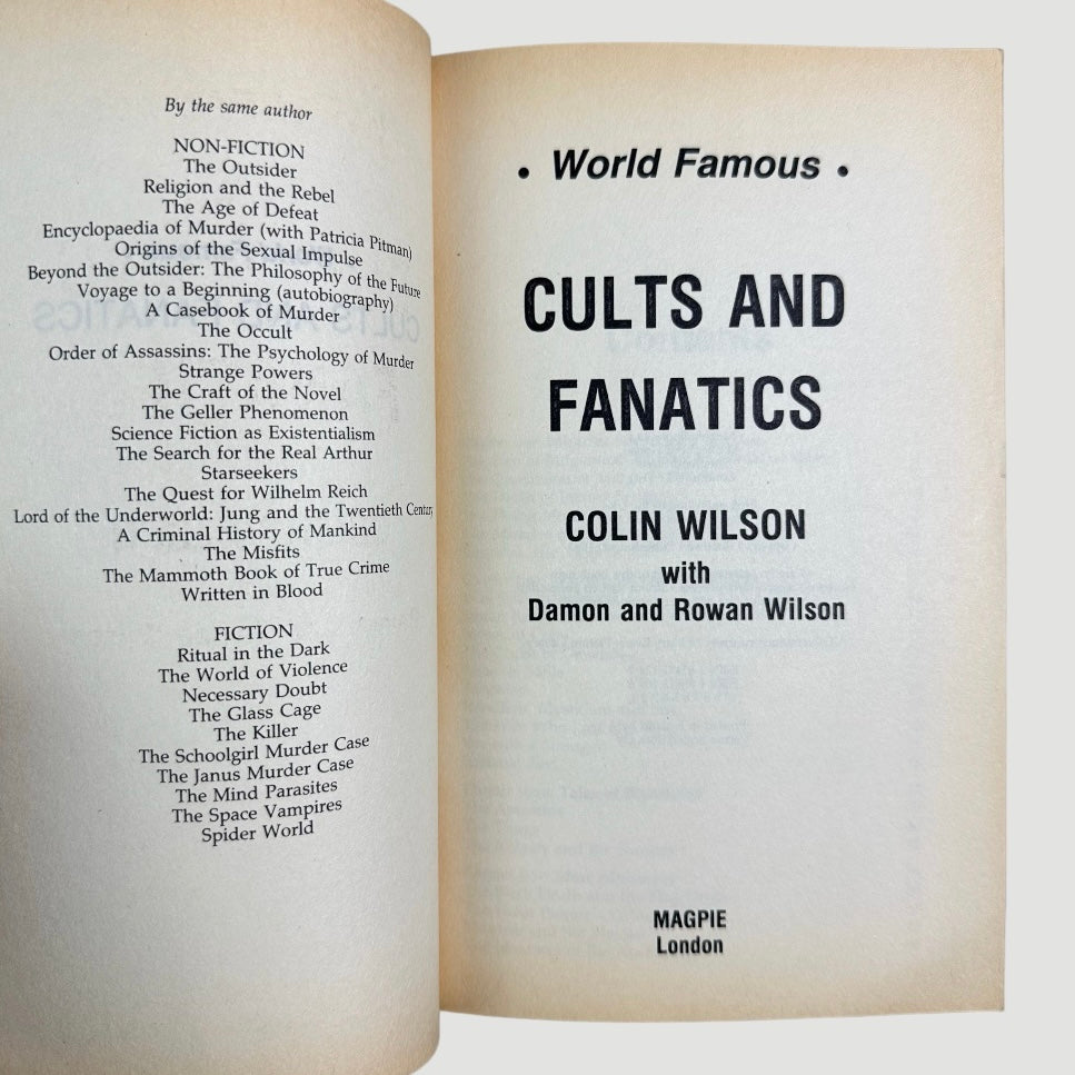 90's Cults and Fanatics