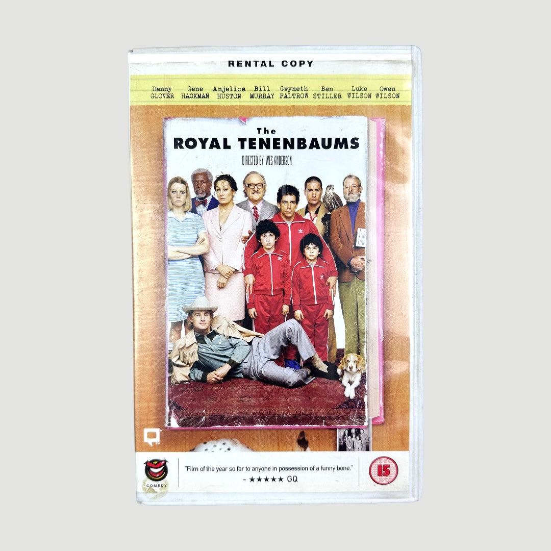 2001 The Royal Tenenbaums Ex-Rental VHS