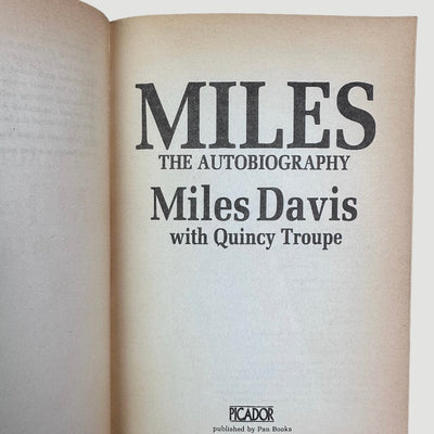 1989 Miles The Autobiography