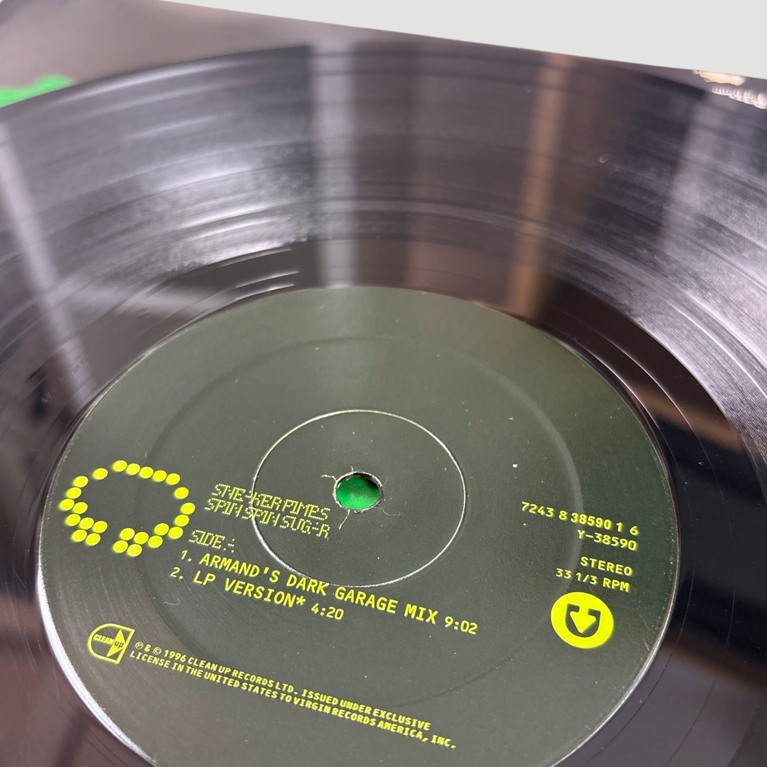 1996 Sneaker Pimps Spin Spin Sugar UK 12" Single