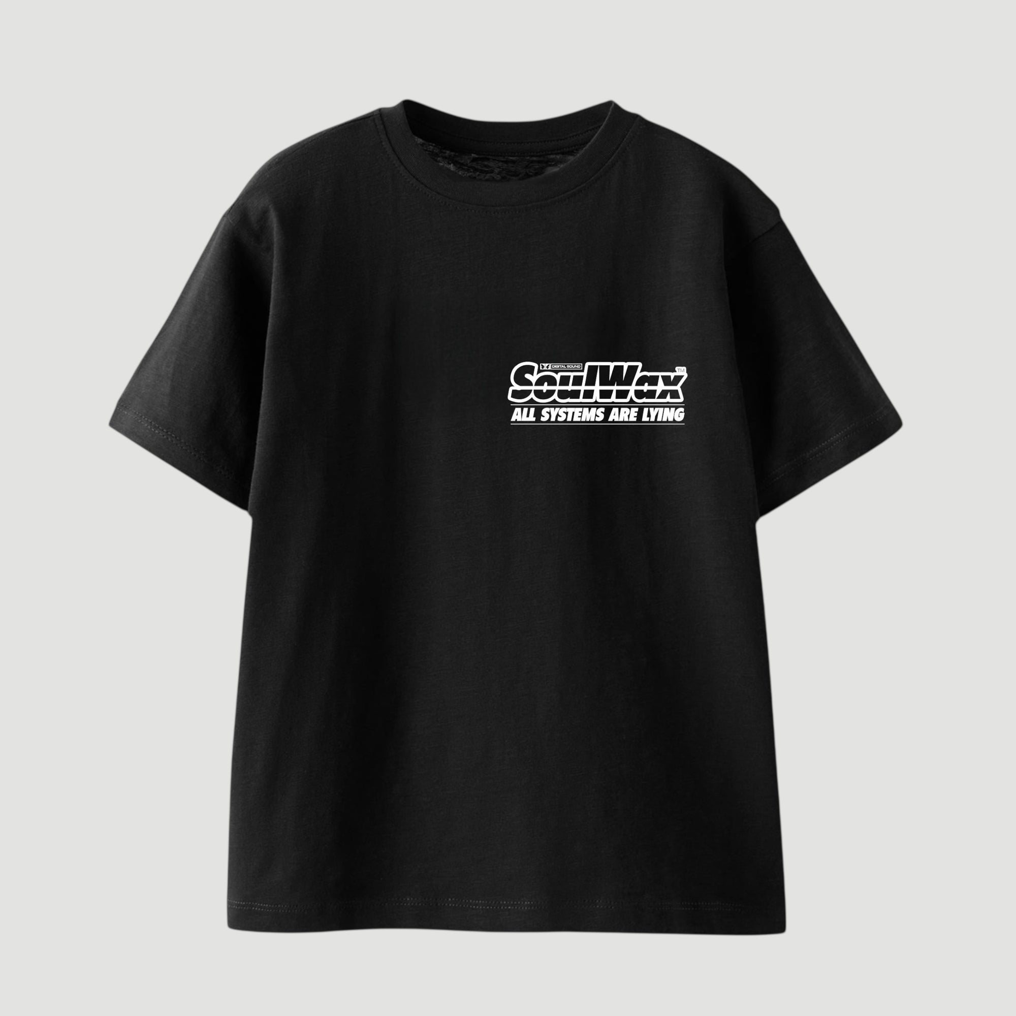 Soulwax x UG All Systems Laserdisc T-Shirt Black