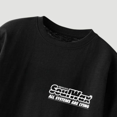 Soulwax x UG All Systems Laserdisc T-Shirt Black