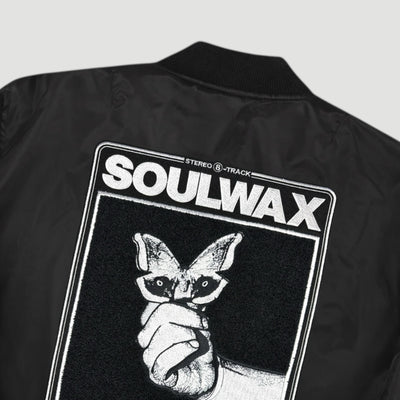 Soulwax x UG All Systems MA1 Bomber Jacket Black
