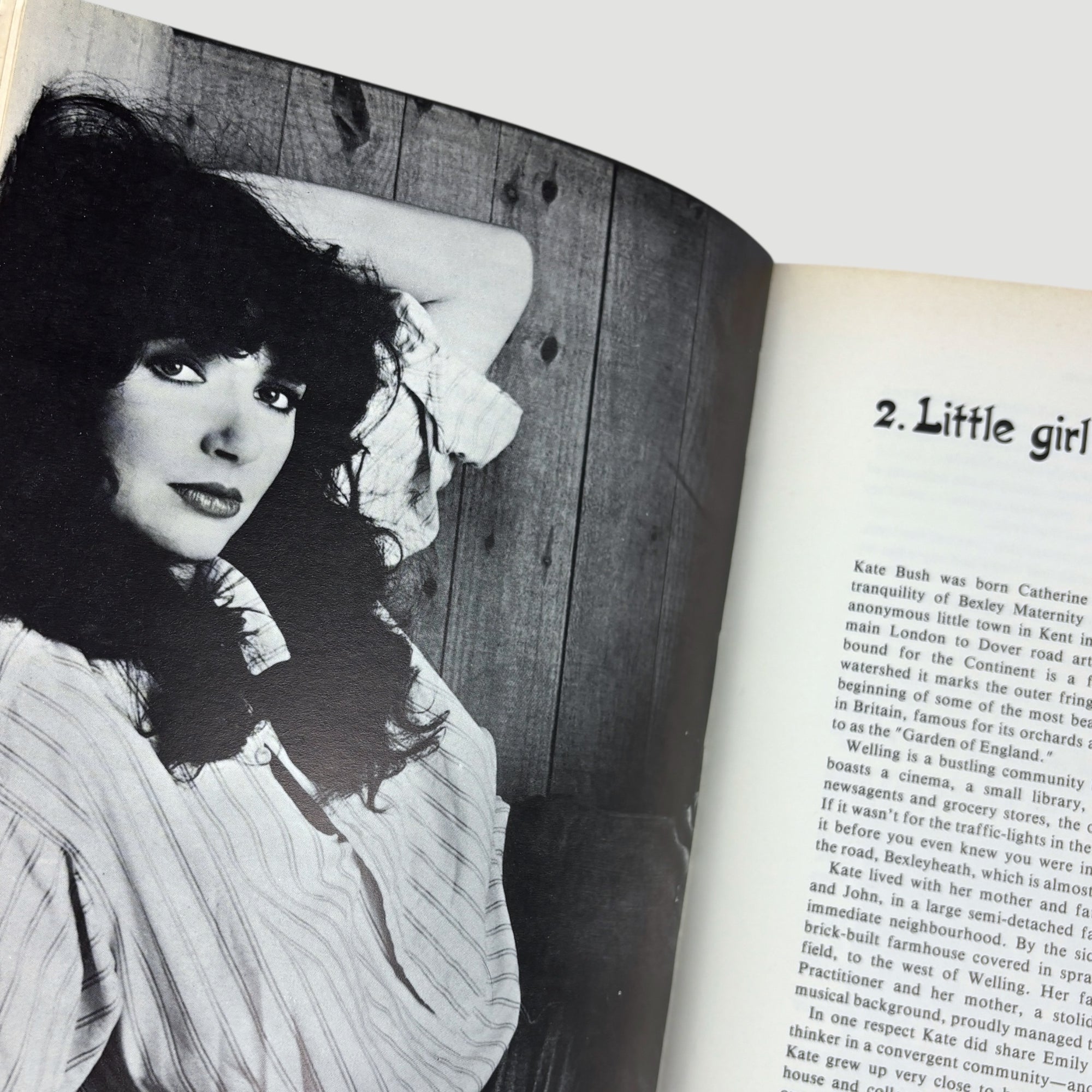 1980 Kate Bush - An Illustrated Biography UK 1st Edition