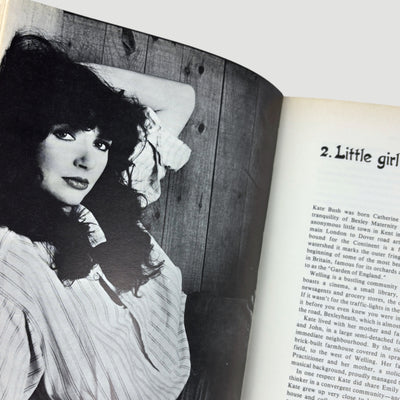 1980 Kate Bush - An Illustrated Biography UK 1st Edition