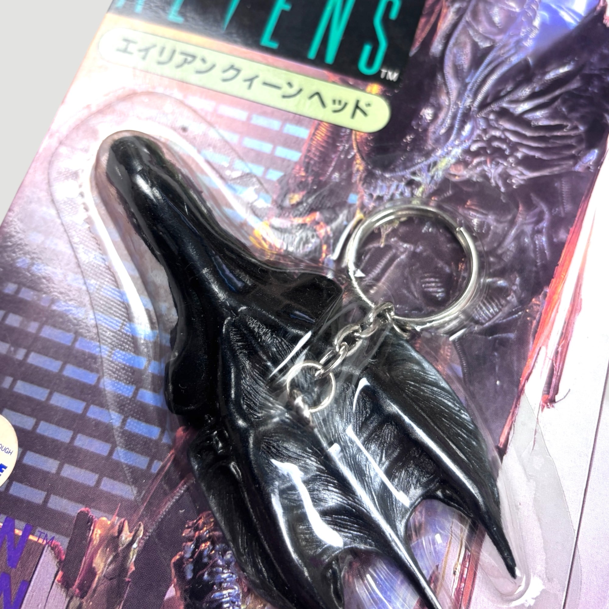 1997 Aliens Queen Head Japanese Keyring