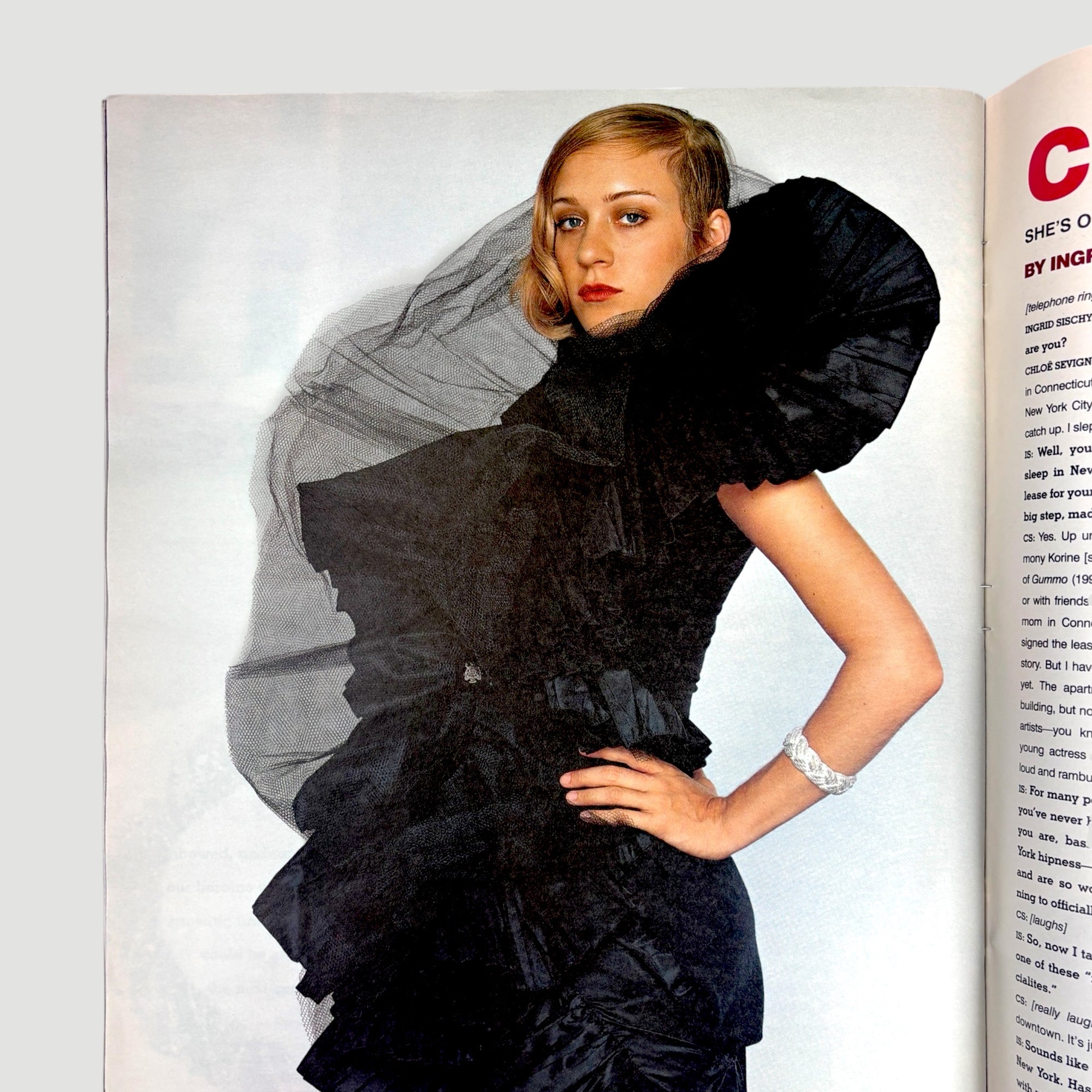 2000 Interview Magazine Chloe Sevigny Cover Issue
