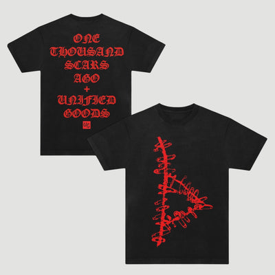 Brodie Kaman x UG One Thousand Scars Ago Black T-Shirt