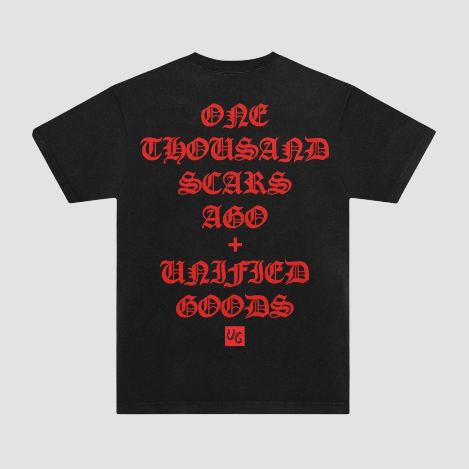 Brodie Kaman x UG One Thousand Scars Ago Black T-Shirt