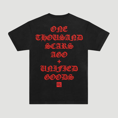 Brodie Kaman x UG One Thousand Scars Ago Black T-Shirt