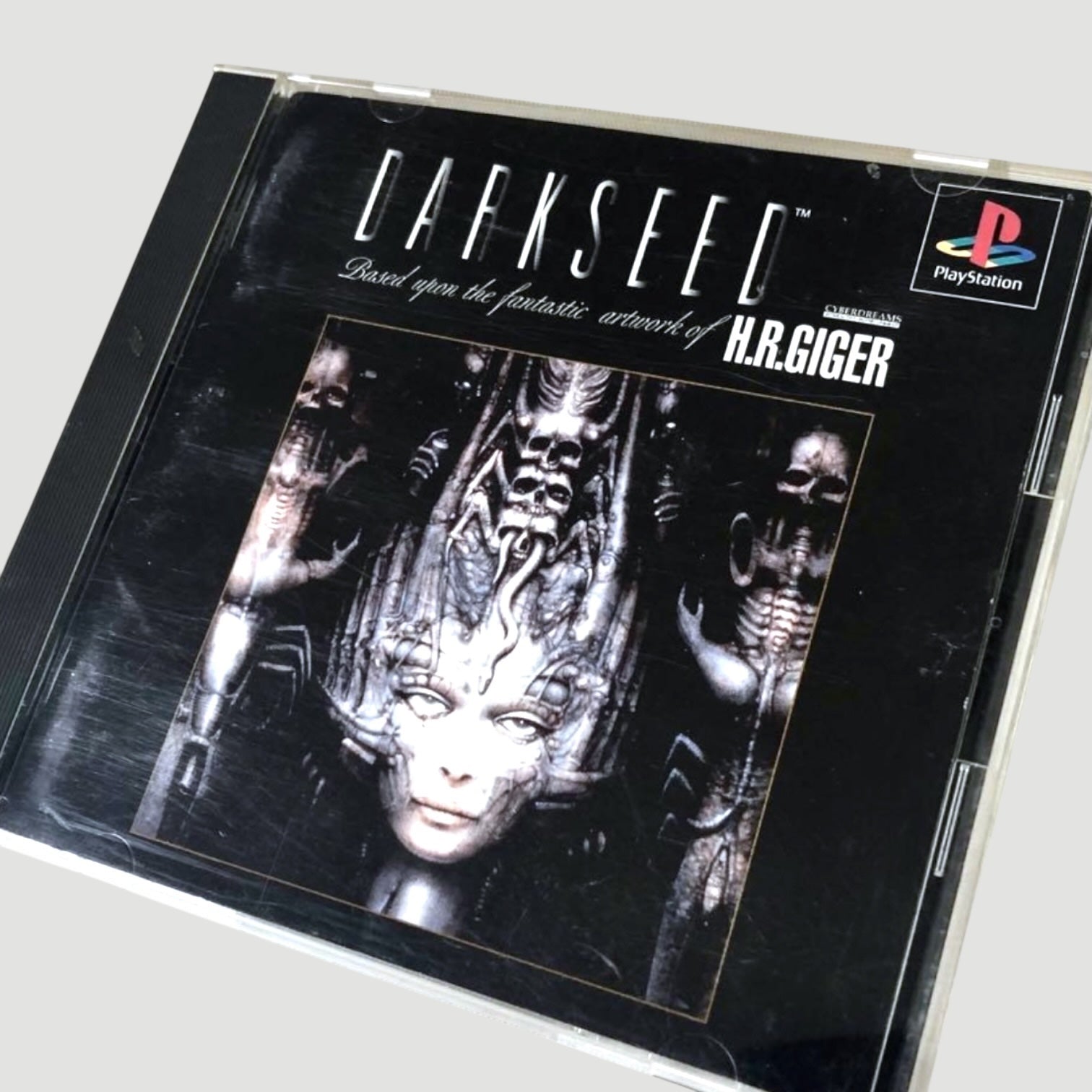 1992 H.R. Giger Dark Seed Japanese PlayStation 1 Game