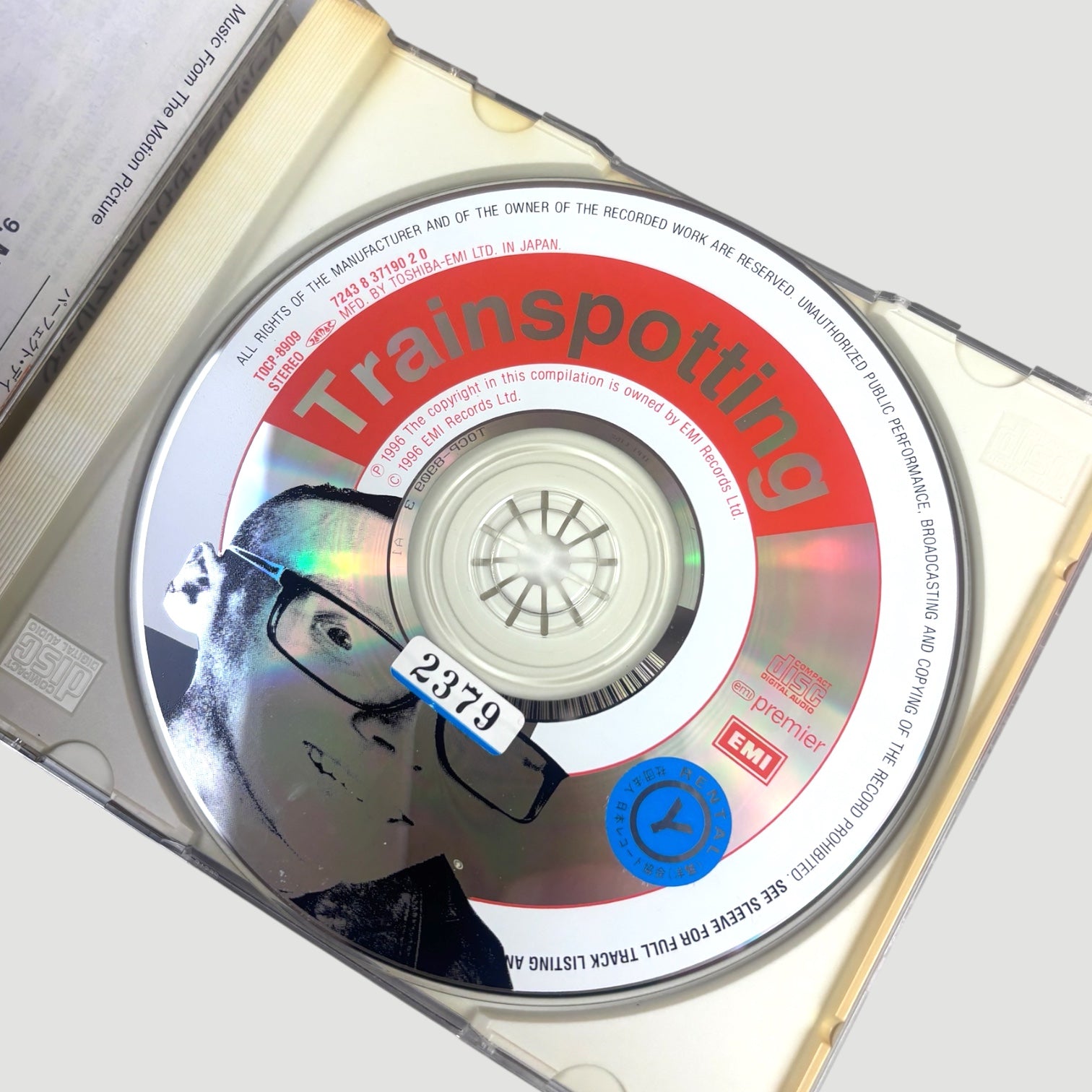 1996 Trainspotting Japanese OST Ex-Rental CD