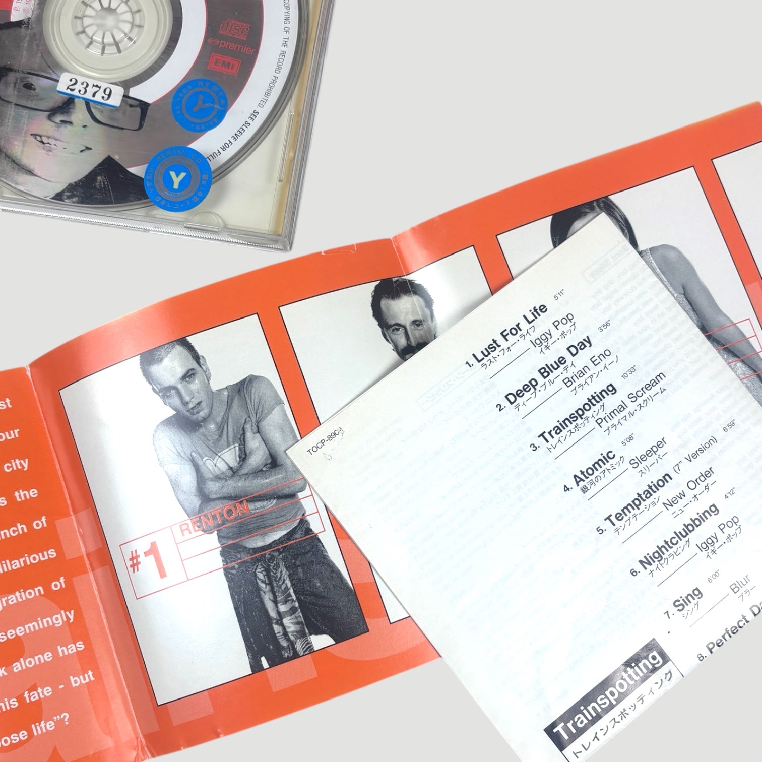 1996 Trainspotting Japanese OST Ex-Rental CD