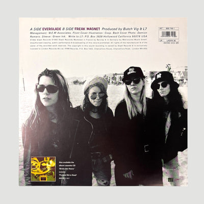 1992 L7 Everglade UK Limited Edition Picturedisc Single