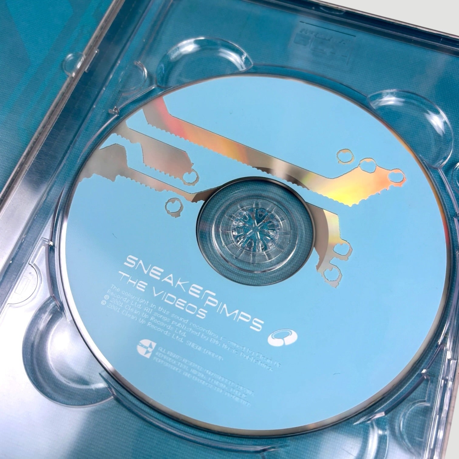 2001 Sneaker Pimps The Videos Euro DVD