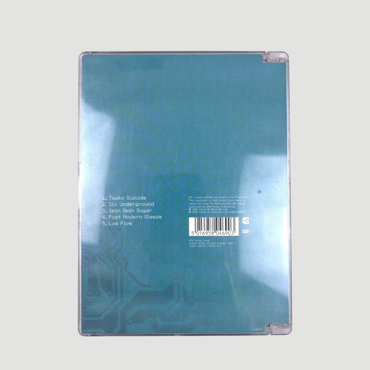 2001 Sneaker Pimps The Videos Euro DVD