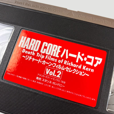 1995 Hard Core: Death Trip Films of Richard Kern Vol.2 Japanese VHS