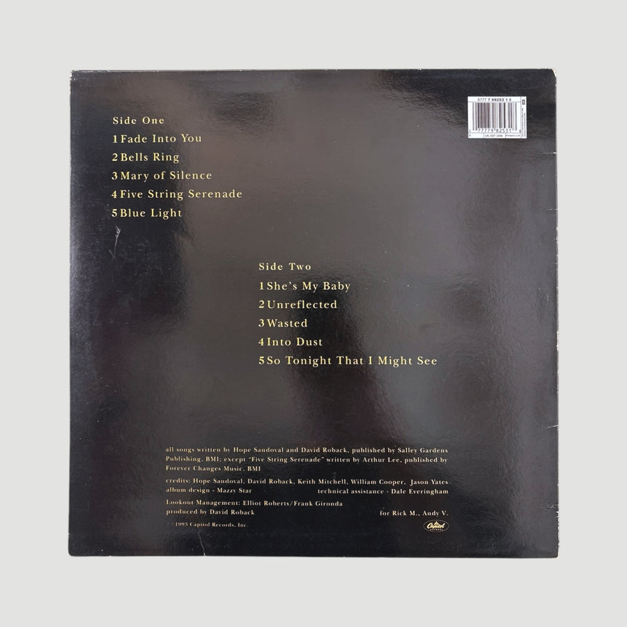 1993 Mazzy Star So Tonight That I Might See 1st US Press LP