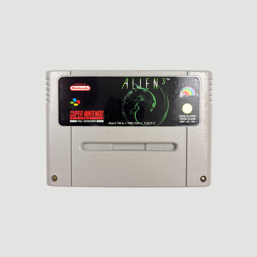 1992 Alien 3 Super Nintendo Game