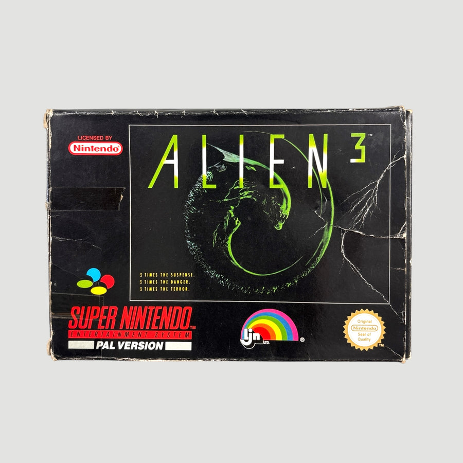1992 Alien 3 Super Nintendo Game