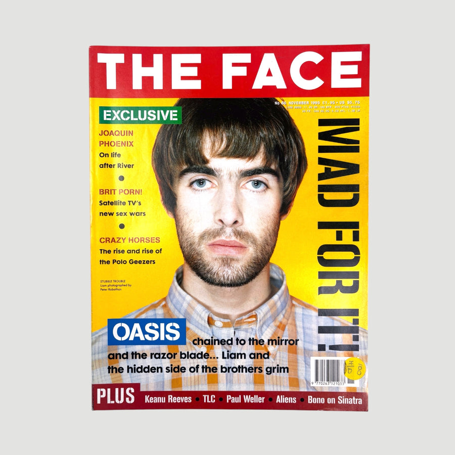 1995 The Face Magazine Liam/Oasis Cover Issue