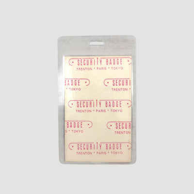 Mid 80's The Cure Tour Laminate