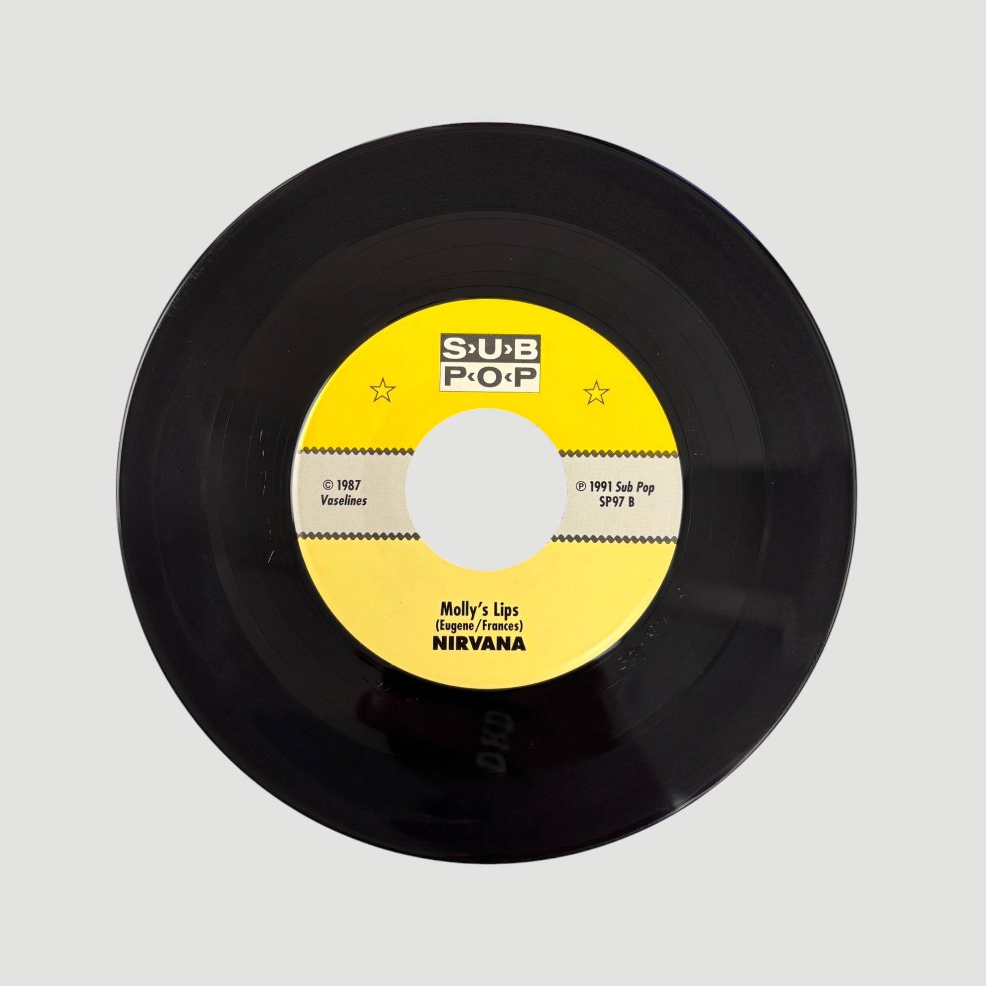 1991 Nirvana Molly's Lips / Fluid Candy Split UK 7" Single