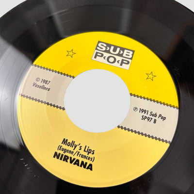 1991 Nirvana Molly's Lips / Fluid Candy Split UK 7" Single