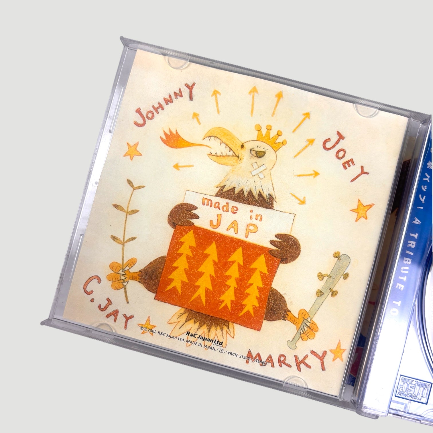 2002 Tribute to The Ramones Yoshitomo Nara Ex-Rental Japanese CD