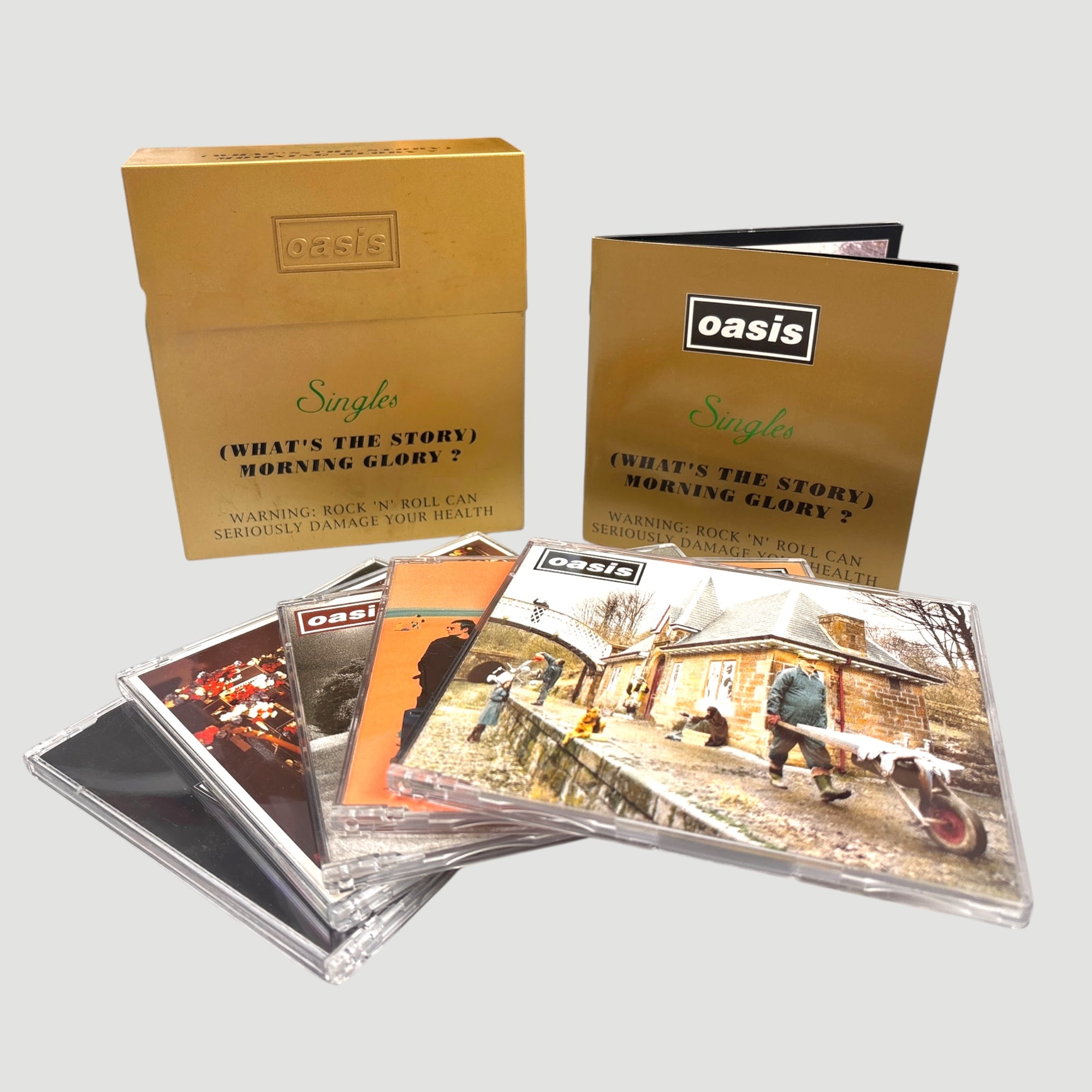 1996 Oasis (Whats the Story) Morning Glory? Singles 6 CD Boxset