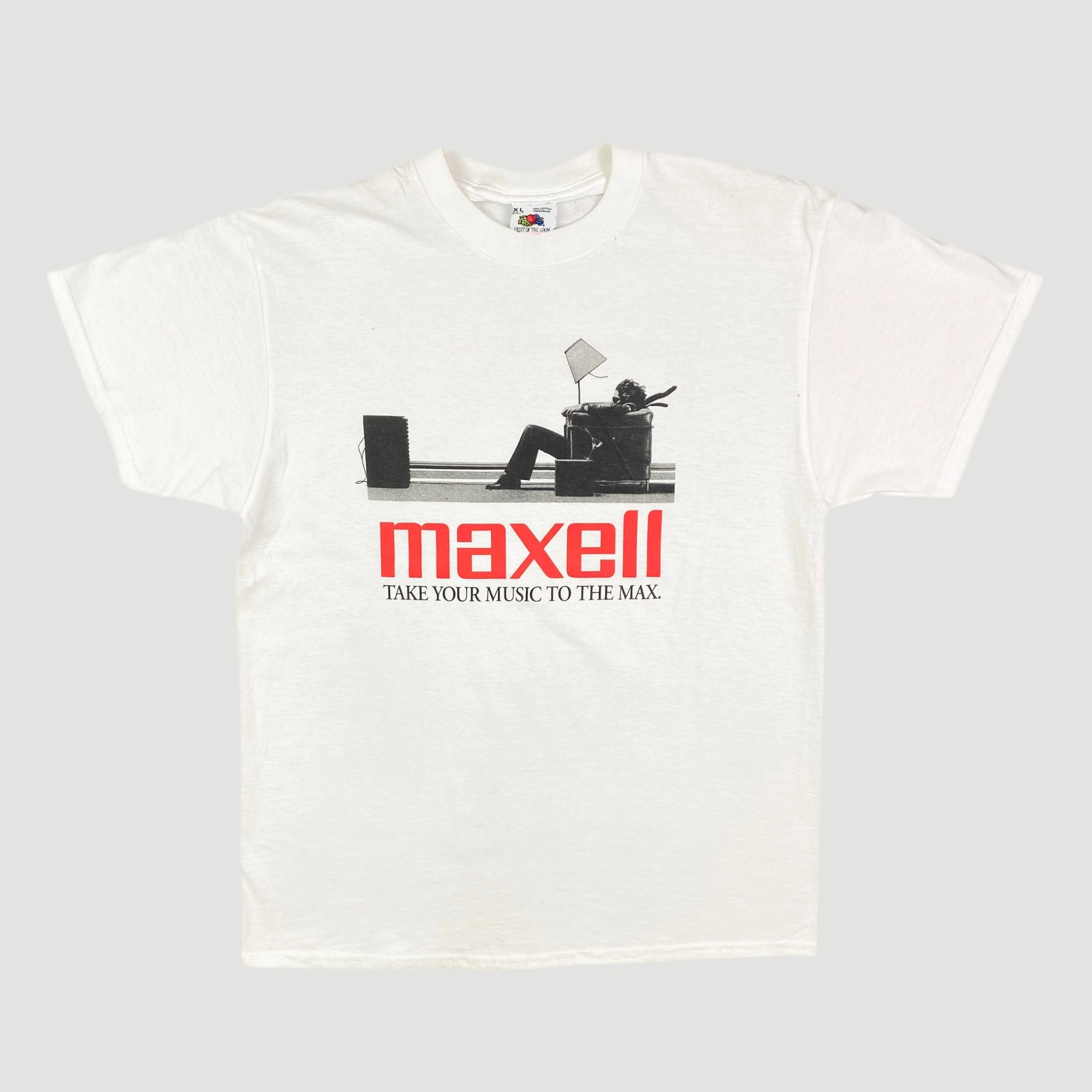 90's Maxell Take Your Music to the Max T-Shirt