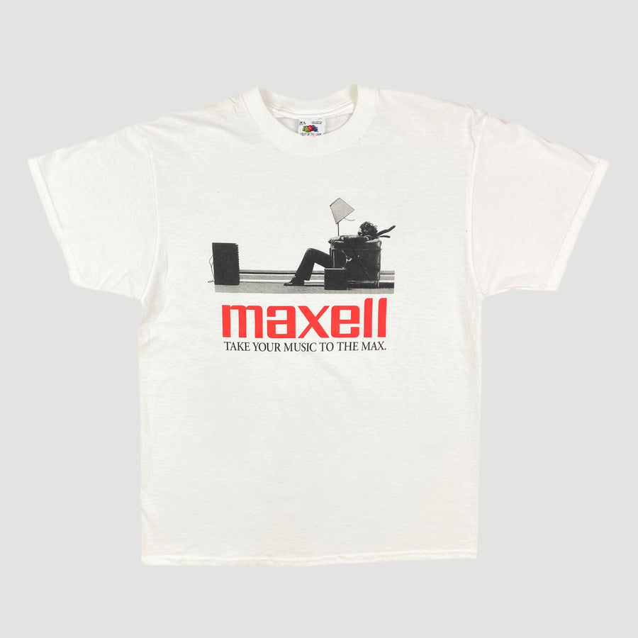 90's Maxell Take Your Music to the Max T-Shirt