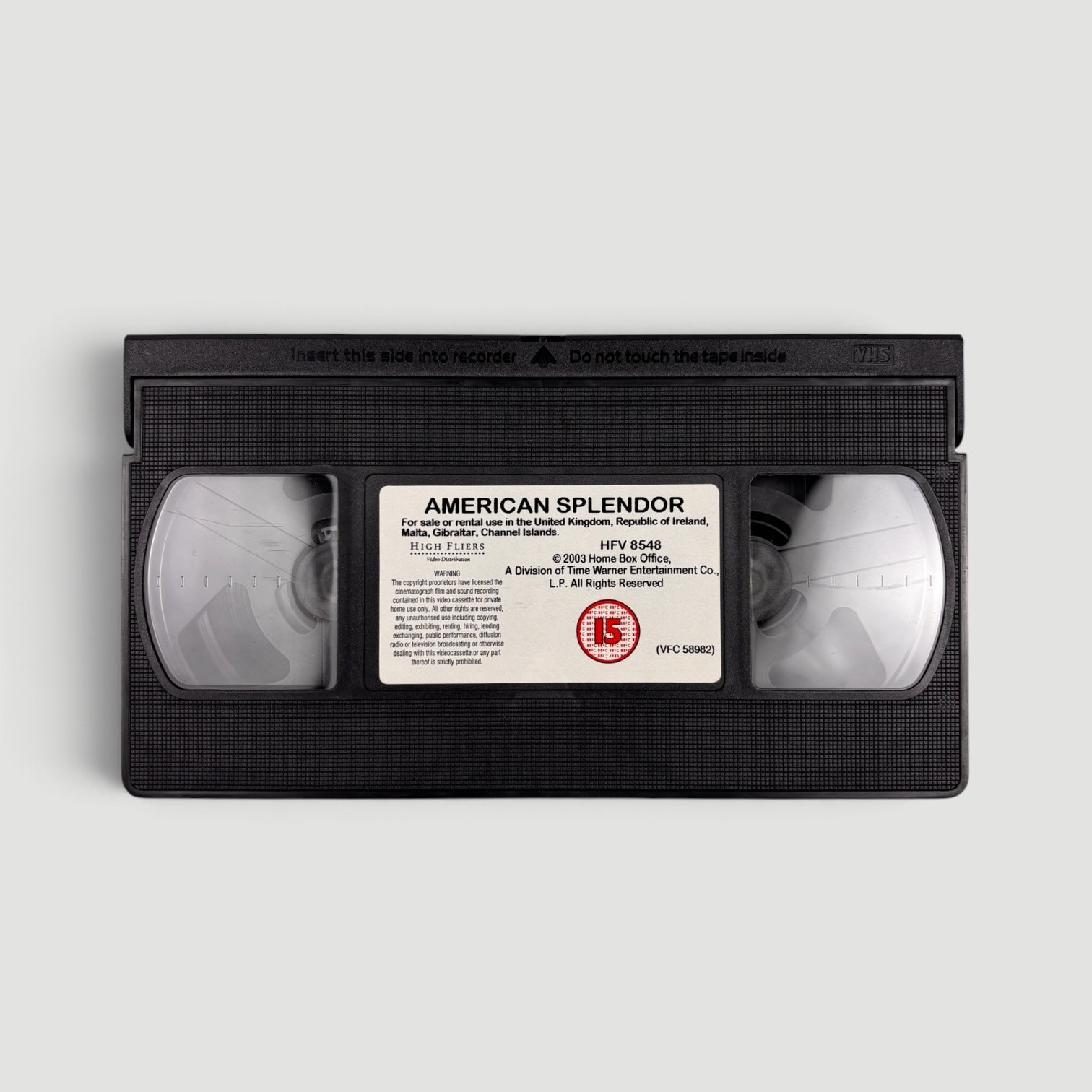 2003 American Splendour UK Ex-Rental VHS