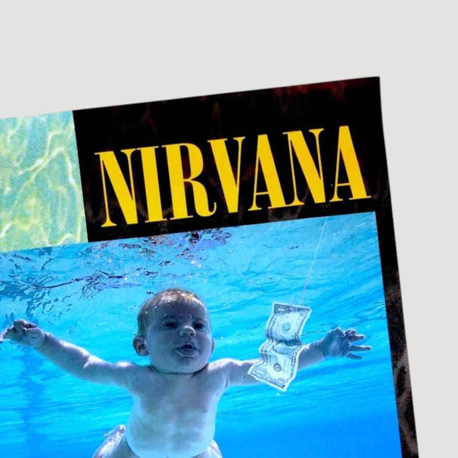 1991 Nirvana Nevermind Promo Poster