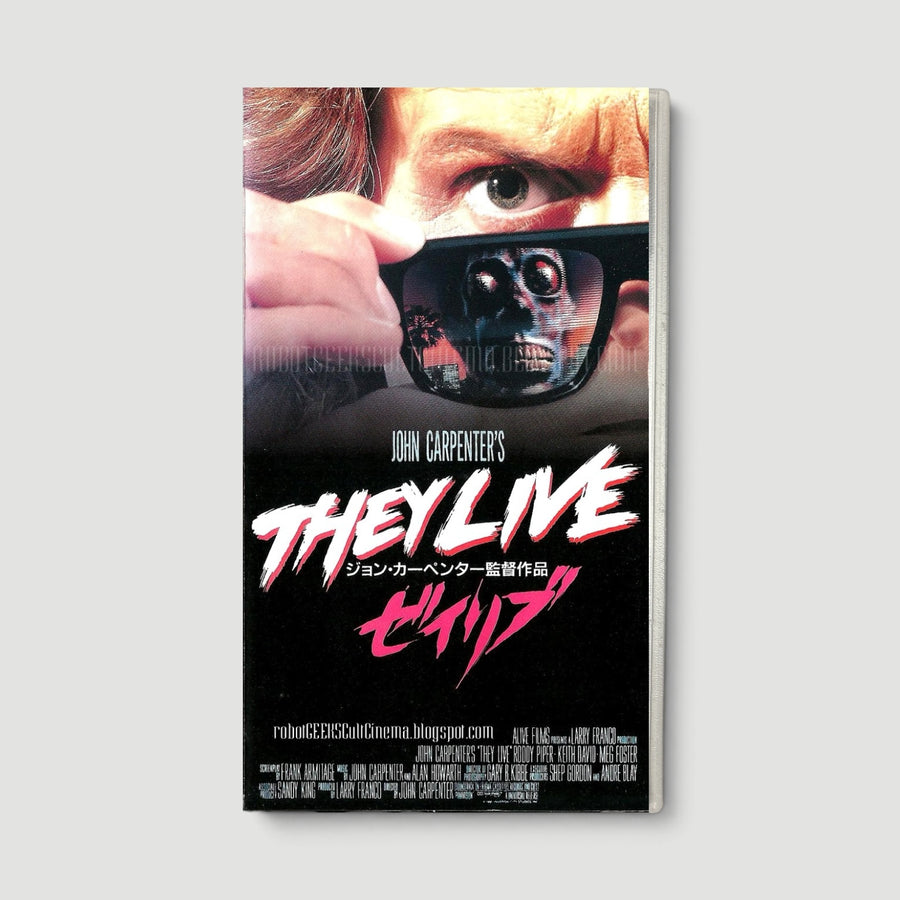Late 80's John Carpenter They Live Japanese VHS