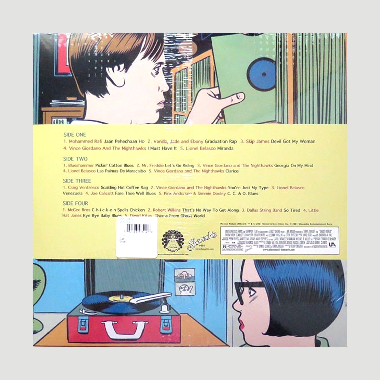 2019 Ghost World OST UK Ltd Ed. Blue Vinyl LP