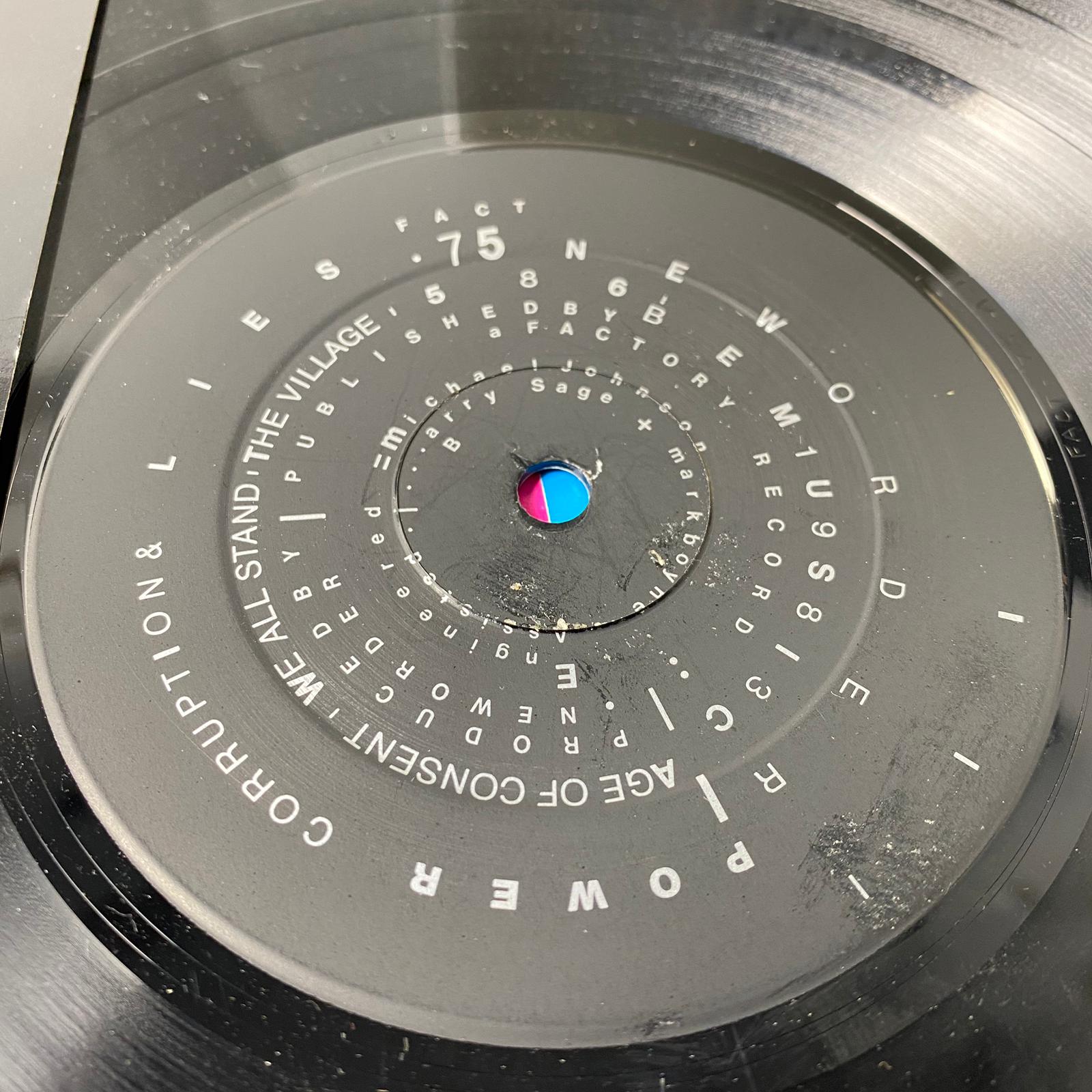 1983 New Order 'Power, Corruption & Lies' LP 1st Press