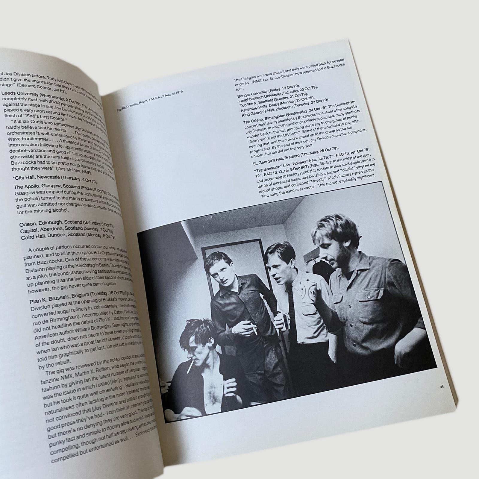 1986 Mark Johnson 'Joy Division An Ideal For Living'