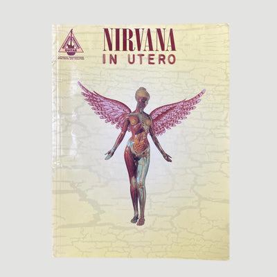 1993 Nirvana 'In Utero' Guitar Tab Book