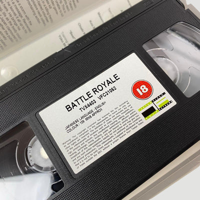 2002 Battle Royale Tartan Asia VHS