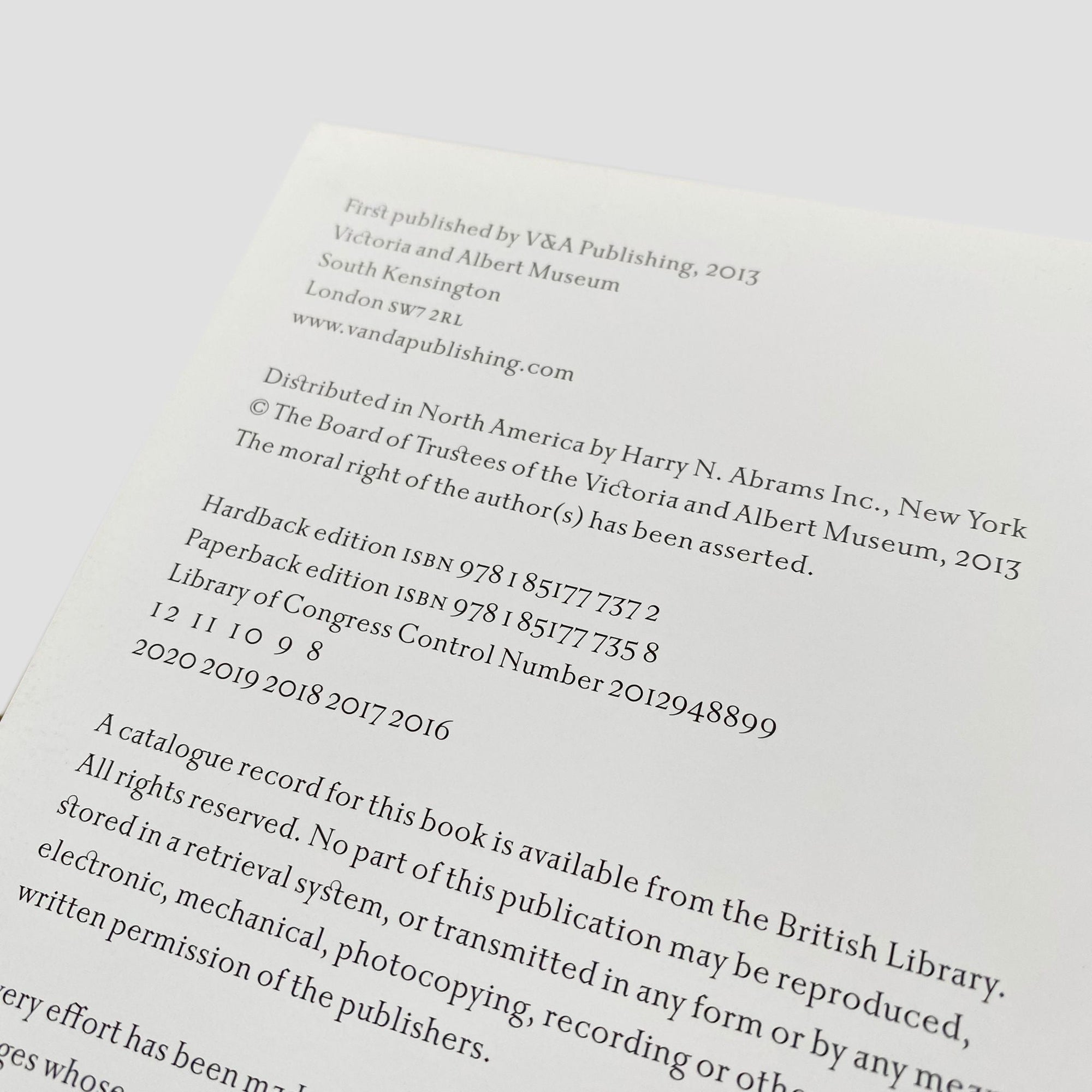 2013 David Bowie Is Inside V&A Exhibition Book (Sealed)