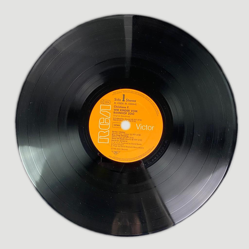 1982 David Bowie 'Christiane F' OST Vinyl LP