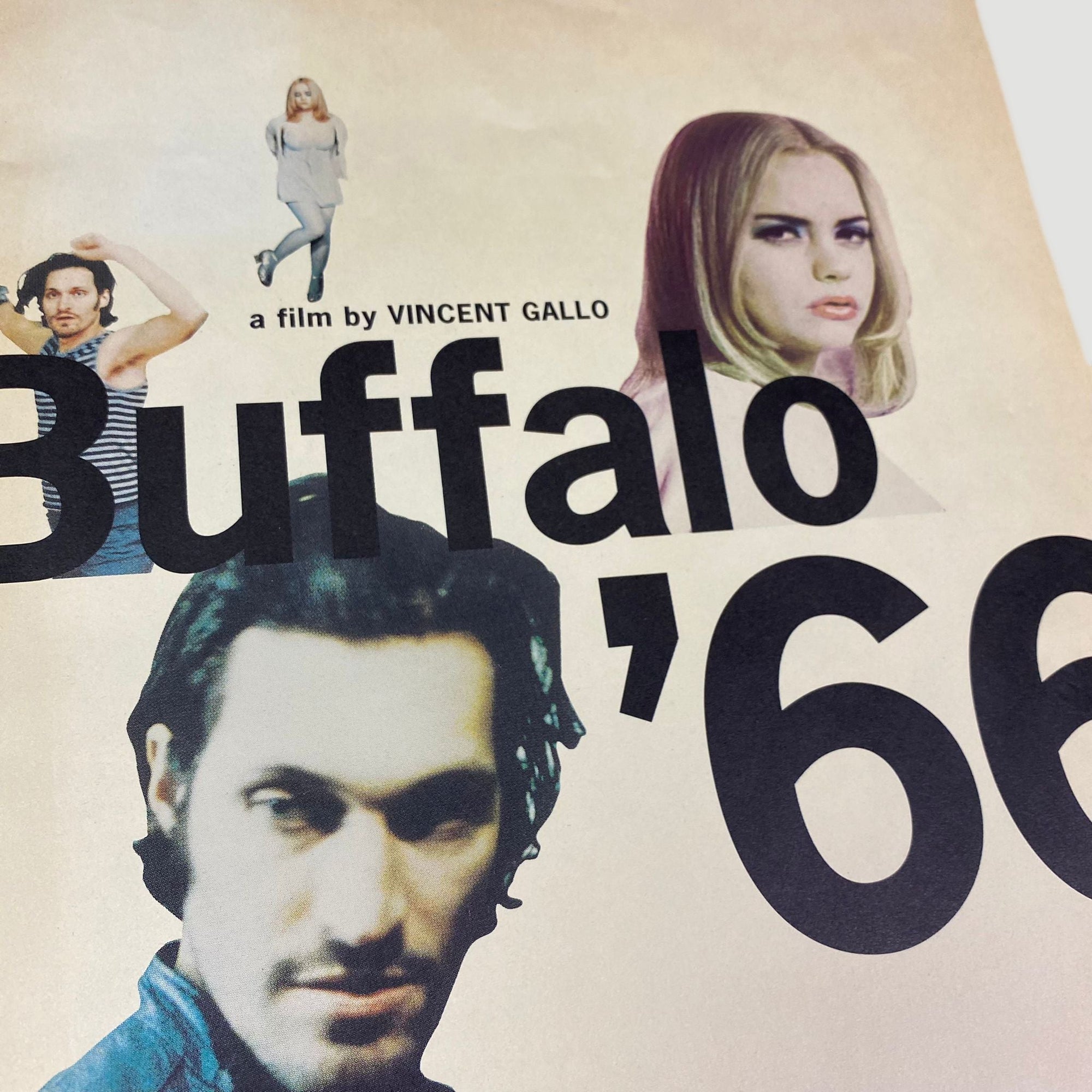 ヴィンセント・ギャロ ／Buffalo '66 日本版ポスター Buffalo'66. Japan mini poster flyer Vincent Gallo Christina
