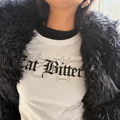 Lydia Pang x UG Eat Bitter White Baby T-Shirt